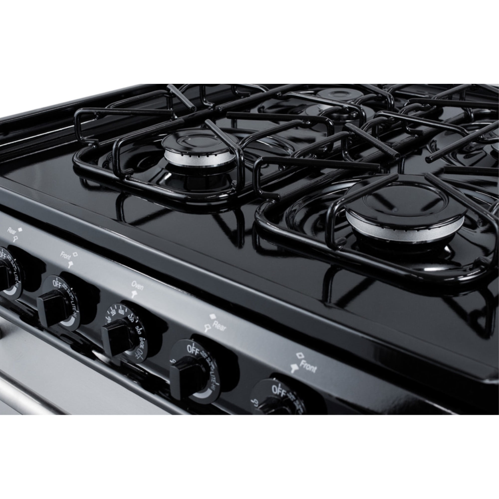 24" Wide Gas Range, Sealed Burners