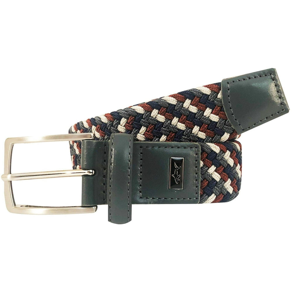 Greg Norman - Greg Norman Collection Mens Braided Stretch Belt ...