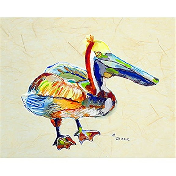Betsy Drake DM983BG 30 x 50 in. Heathcliff Pelican B Door Mat