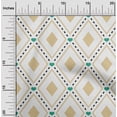 thumbnail image 2 of oneOone Polyester Spandex Light Brown Fabric Check Fabric For Sewing Printed Craft Fabric By The Yard 56 Inch Wide, 2 of 4