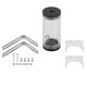 thumbnail image 1 of PC Computer Liquid Water Cooling Ra/diator Acrylic Cylinder Water Reservoir Tank Kit, 1 of 4