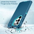 thumbnail image 4 of I-HONVA Compatible with Samsung Galaxy S26 Ultra Case,3-Layer Military-Grade Drop Protection Anti-Slip Bumper Rugged Shockproof Dustproof Protection Phone Case,Green, 4 of 7