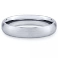 thumbnail image 2 of Rounded Satin Finished Tungsten Ring, 2 of 2
