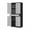 Gray Black, variant on Fesbos Metal Garage Storage Cabinet with Locking Doors and Adjustable Shelves, Rolling Tool Storage Cabinet with 4 Wheels and 1 Drawer - 73" Steel Locking Cabinet for Garage, Warehouse
