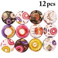 thumbnail image 2 of Coofit Étui à Bonbons 12 Pcs Créatif Multiusage Rond Mode Boîte à Bougie Contenant de Bougie, 2 of 5