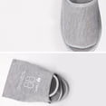 thumbnail image 6 of NUOLUX Travel Open Slippers Portable Folding Slippers Business Trip Slippers for Home Hotel (Grey), 6 of 6