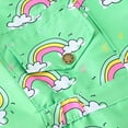 thumbnail image 5 of Herrnalise Child's Hooded Windbreaker Zipper Shirt Cartoon Rainbow Coat Water Proof Jacket Savings !, 5 of 9