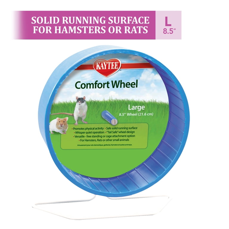 Kaytee Comfort Wheel Large, 8.5 Inches, Quiet Exercise Wheel photo 8