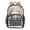 Beautiful Birds Sitting on Branches, variant on PVC Transparent Backpacks Clear Backpack for Travel and Outings Black Cat and Glass Vase