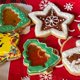 thumbnail image 3 of Molde de Galletas de Árbol de Navidad Material Plástico Molde de Galleta Forma de Estrella de Cinco Puntas Feliz Sencillez, 3 of 5