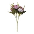 thumbnail image 2 of Joernso 1Pc Artificial Peony Flower Blossom Home Wedding Party Living Room Decoration, 2 of 8