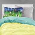 thumbnail image 2 of Carolines Treasures 7403PILLOWCASE Corgi Backyard Circus Fabric Standard Pillowcase Standard multicolor, 2 of 2
