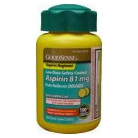 Good Sense Aspirin 81 Mg Enteric Safety Coated Tablets Good Sense Aspirin 81 Mg Enteric Safety Coated Tablets