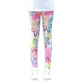 thumbnail image 1 of Toddler Baby Girls Leggings Little Girl Footless Thin Stretch Pants Kids Soft Printed Legging 1-9 Years, 1 of 5