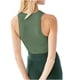 thumbnail image 4 of Moda mujer sólido sexy sin mangas con cuello en v chaleco delgado tops cortos blusa Pompotops  lopia999790, 4 of 6
