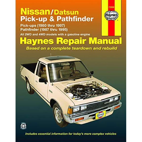 Pre-Owned Nissan/Datsun Pick Ups & Pathfinder (80 - 97): Pick-Up (1980 Thru 1997) Pathfinder (1987 Thru 1995) (Haynes Manuals) Paperback