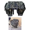 thumbnail image 4 of maskred Premium Cycling Bike Double Rear Seat Bag Trunk Bag Waterproof and Expandable Camouflage Green Large 1Set, 4 of 6