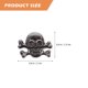 thumbnail image 2 of GAXIRE 40 juegos de remaches de calavera punk, remaches de metal para bolsos, accesorios, remaches de calavera, tachuelas decorativas, 2 of 4