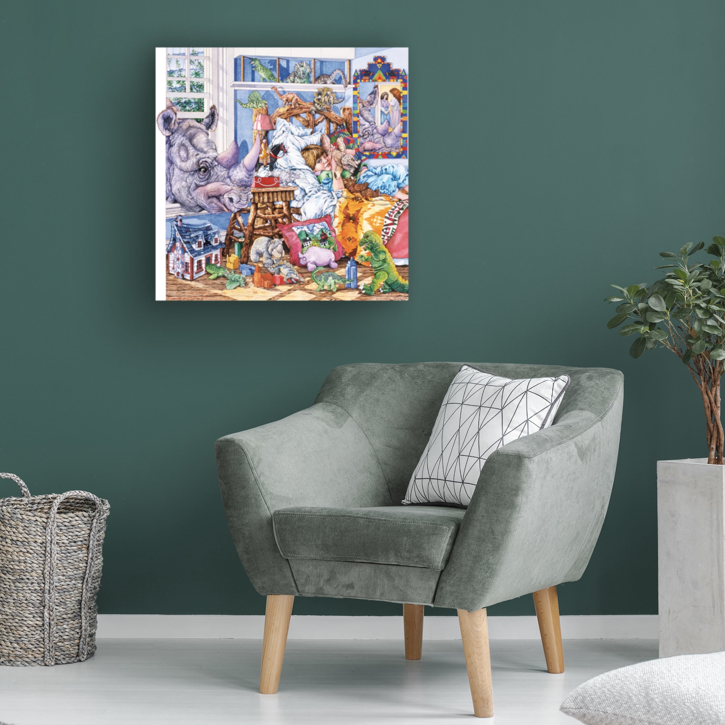 Wendy Edelson 'Childs Room' Canvas Art