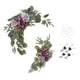 thumbnail image 1 of 2 piezas de guirnaldas florales artificiales para arco de boda, flores verdes de simulación para Violeta, 1 of 6