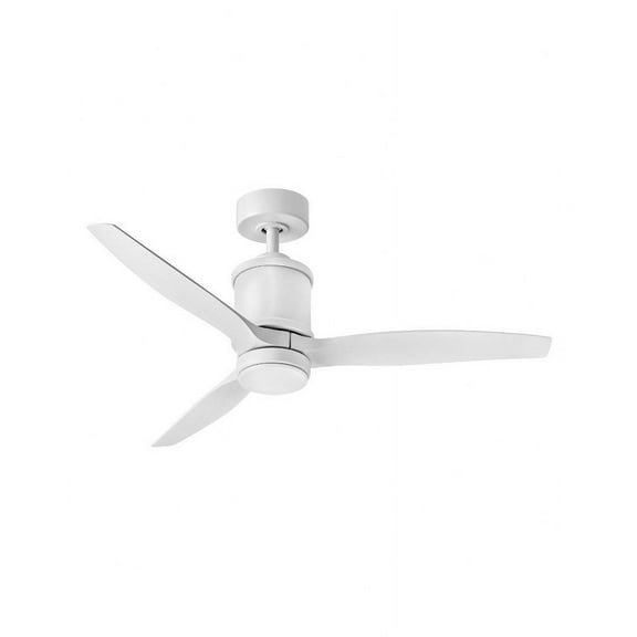 Hinkley Lighting - Hover - 52 Inch 3 Blade Ceiling Fan with Light Kit-Matte