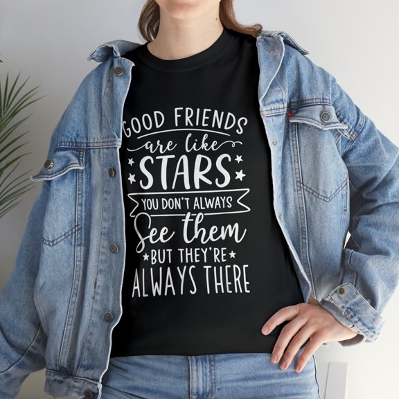 Good Friends Are Like Stars Bestie BFF Trip T-Shirt