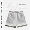 thumbnail image 3 of FORMRS Boys Swim Trunks Quick Dry Mesh Liner Boardshorts Sizes XS-XL, Purple Deer, 3 of 7
