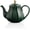 Jade, variant on Royal Teapot, Ceramic Tea Pot with Removable Stainless Steel Infuser, Blooming & Loose Leaf Teapot - 40 Ounce (White)