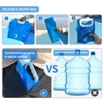 thumbnail image 4 of Bolsa de almacenamiento de agua Bolsa plegable 2 piezas 10L Gran capacidad con grado alimenticio Por Tomshoo Bolsa de almacenamiento, 4 of 7