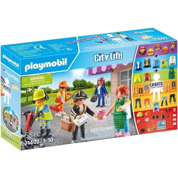 PLAYMOBIL #71402 My Figures- Life in the City Set NEW!