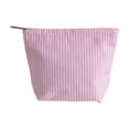 thumbnail image 3 of Msgweeeg Toiletry Bag for Women Cosmetic Bags Travel Makeup Bag Portable Toiletry Organizer Pouch Striped Cosmetic Storage Bag with Zipper Lightweight Wash Bag for Women, 3 of 7