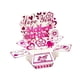 thumbnail image 5 of Tarjeta de regalo para el hogar, tarjeta de felicitación decorativa 3D universal con forma de corazón y flores para reuniones familiares, Suegra, 5 of 8