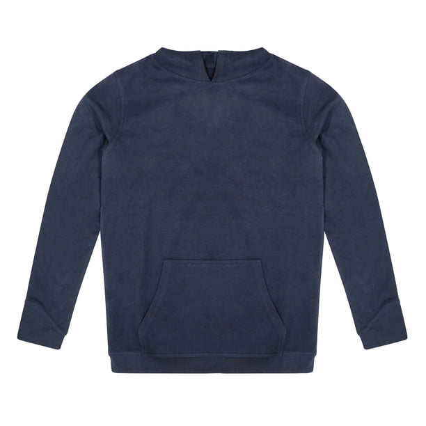 Awdis - Sudadera Ecologie Corcovado de Orgánica para Adultos Unisex (Marino)