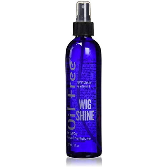 Bonfi Natural Oil-Free Wig Shine Spray, 8 Ounce