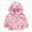 S74-Light Pink, variant on 2-3 Years Toddler Rain Jacket Kids Cartoon Windbreaker Coat Baby Girl Boy Zip Hooded Outerwear Fall Infant Raincoat for Fall and Winter Camouflage Sweatshirt