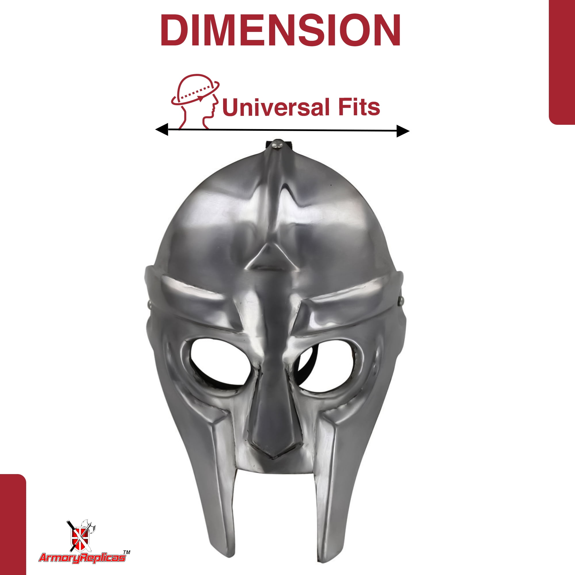 Armory Replicas Supervillain MF Doom Underground Rapper Mask