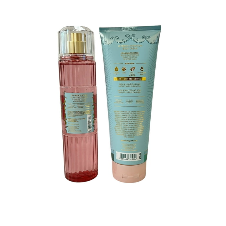Bath & Body Works Sweetest Song Mist & Body Cream Set