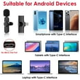 thumbnail image 4 of Mini Wireless Microphone Compatible for Android Video Recording for Phone Speaker Wireless Microphone System, 4 of 9