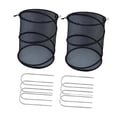 thumbnail image 2 of Cubiertas plegables para plantas, tiendas protectoras, redes de malla, jaulas de protección para balcones, árboles frutales pequeños, plantas de exterior y patios. 2 piezas, 2 of 8