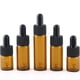 thumbnail image 4 of Guardurnaity 20x goteros de vidrio ecológicos marrones, contenedor de aceite esencial recargable y fácil de limpiar Cuentagotas de vidrio y botellas 10ml, 4 of 6