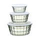 thumbnail image 1 of Fiambrera, Bento Boxes, Tazón de paja para conservar la frescura con tapa, Caja Bento redonda apta para microondas para el hogar, Gorra de béisbol para el almuerzo, 1 of 4