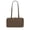 Brown, variant on Nylon Bowler Bag for Women, Large Hobo Shoulder Tote Bag Lightweight Casual Handbag for Work, Travel & Daily Use