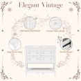thumbnail image 5 of Harper & Bright Designs 36" Bathroom Vanity with Sink, Bathroom Storage Cabinet with Drawers, Single Sink Bathroom Vanity, White, 5 of 16