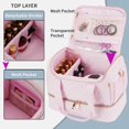thumbnail image 4 of Estuche organizador de esmaltes de uñas GR69N para 50 botellas con lámpara de uñas, 4 of 6