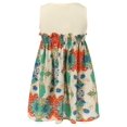 thumbnail image 2 of Richie House Girls' Sundress with Floral Bottom RH1862, 2 of 2