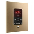thumbnail image 4 of iTempo Plus Square Steam Shower Control in Brushed Bronze, 4 of 4