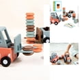 thumbnail image 2 of Juego de transporte de montacargas de ingeniero, juego de habilidades de combinación y apilamiento para 2 jugadores, juego de transporte de entrenamiento de montacargas loco, camión de ingen, 2 of 5