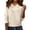 Beige, variant on Women's Casual and Fashionable Lapel Long Sleeve Knitted Solid Color Top Sweater for Stylish and Versatile Outfits,Beige,L