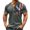 Army Green, variant on Men's Independence Day Flag Print T-Shirt, Oversized Casual Short Sleeve Top for Festive Events and Daily Wear ,Navy XL