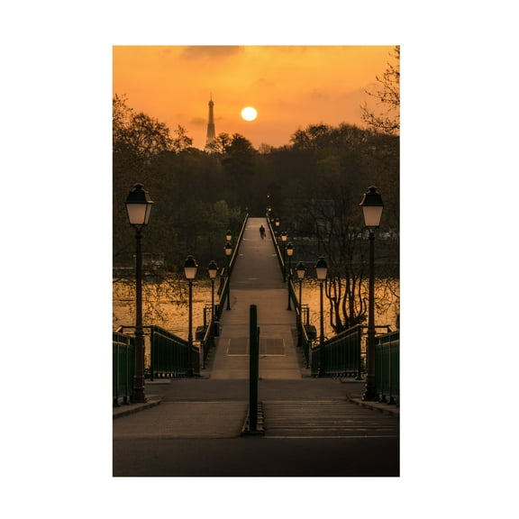 Trademark Fine Art Pacifico Some Meters Canvas Wall Art